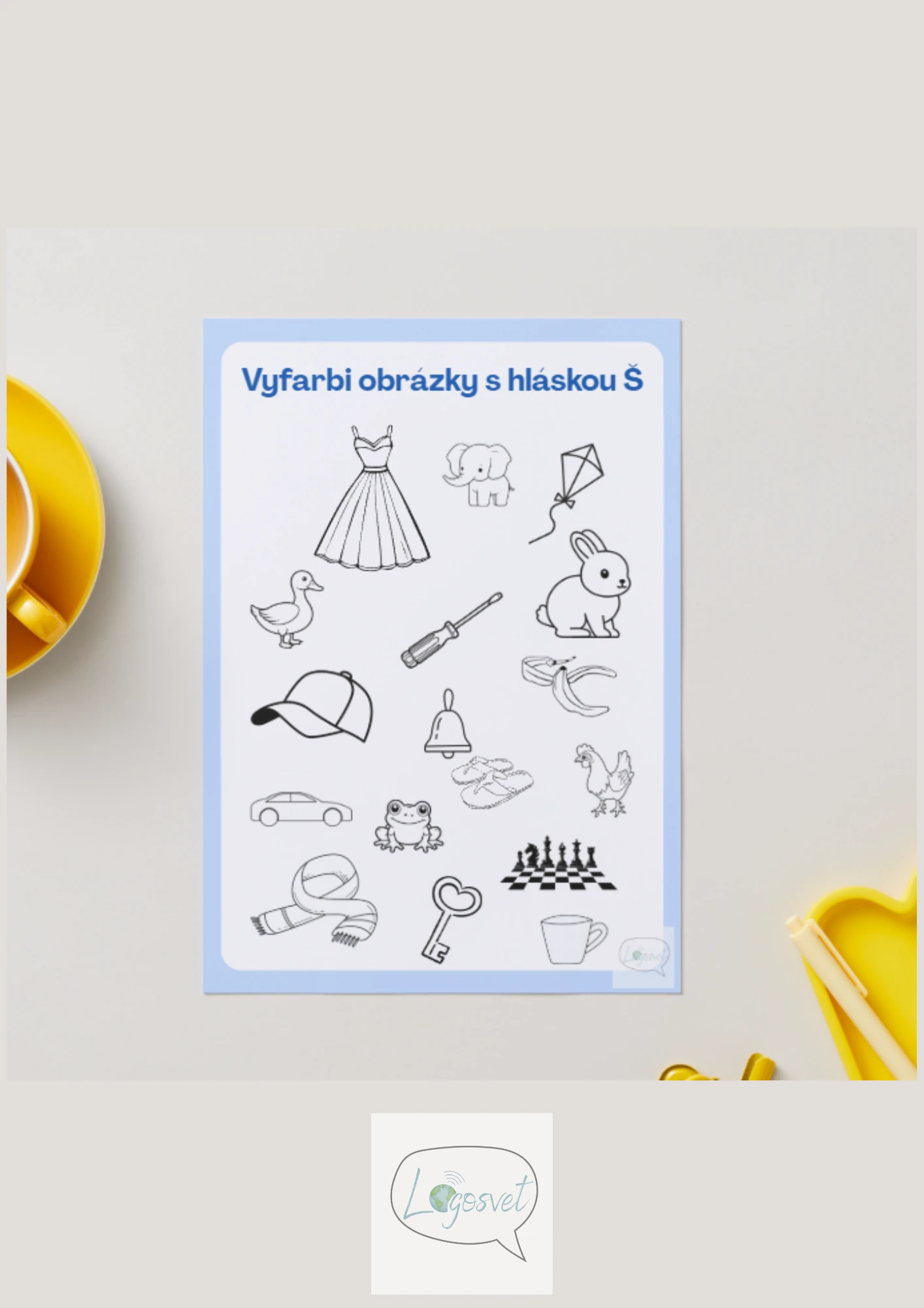 Sluchové rozlišovanie a nácvik hlásky Š